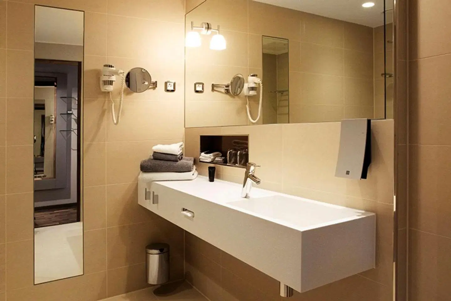 Clarion Hotel Arlanda Airport Badezimmer