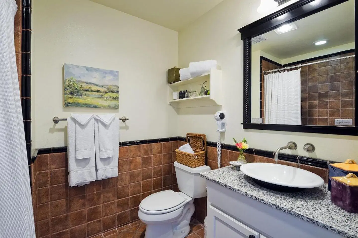 Inn at Sonoma, A Four Sisters Inn Badezimmer