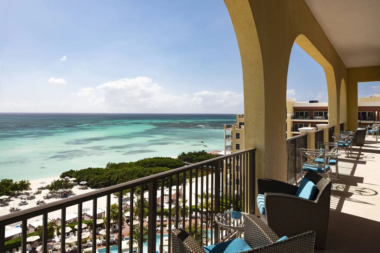 The Ritz-Carlton, Aruba Terrasse
