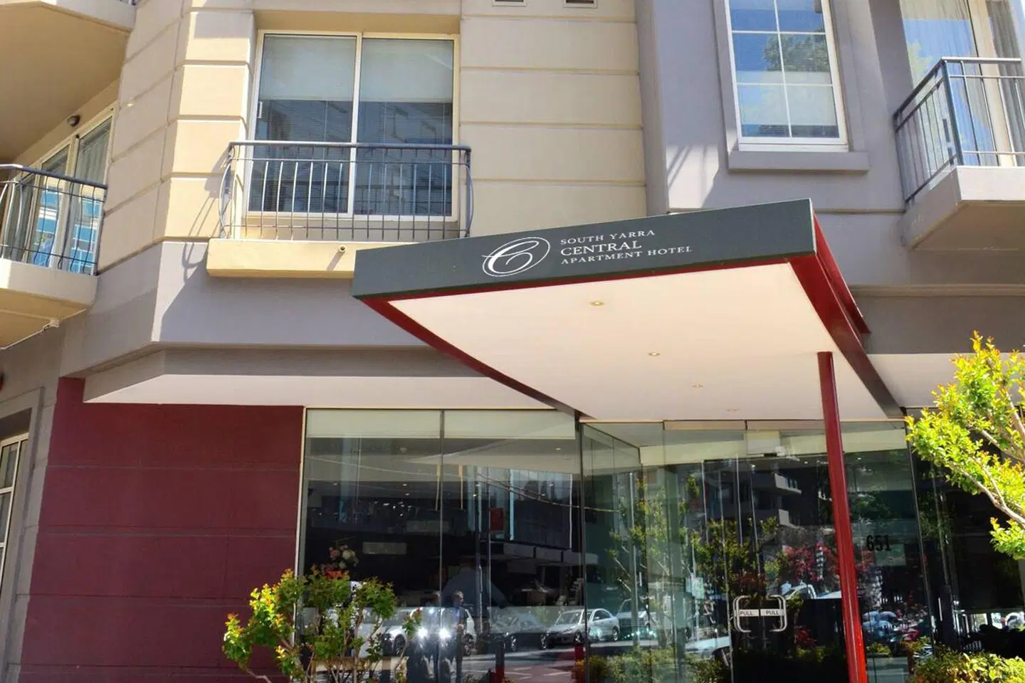 South Yarra Central Apartment Hotel Terrasse