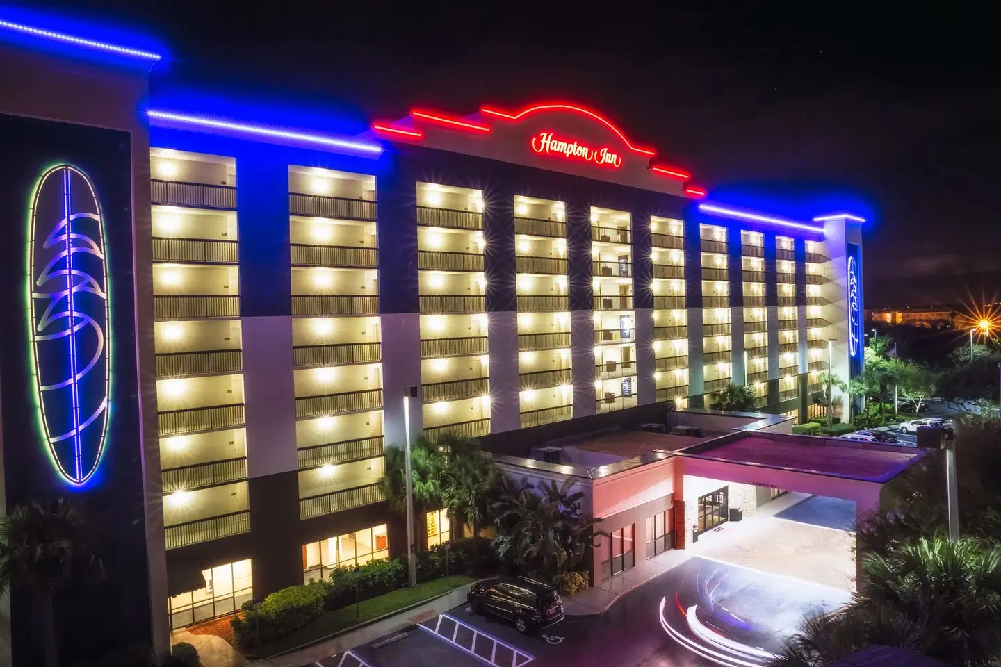 Hampton Inn Cocoa Beach/Cape Canaveral Terrasse
