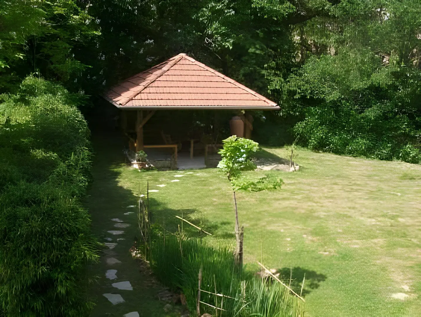 Maison d'hôtes Léchémia Garten