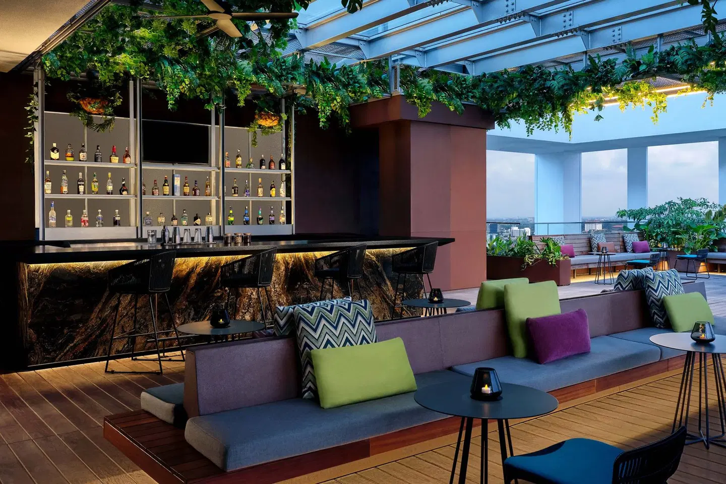 Aloft by Marriott South Jakarta Terrasse