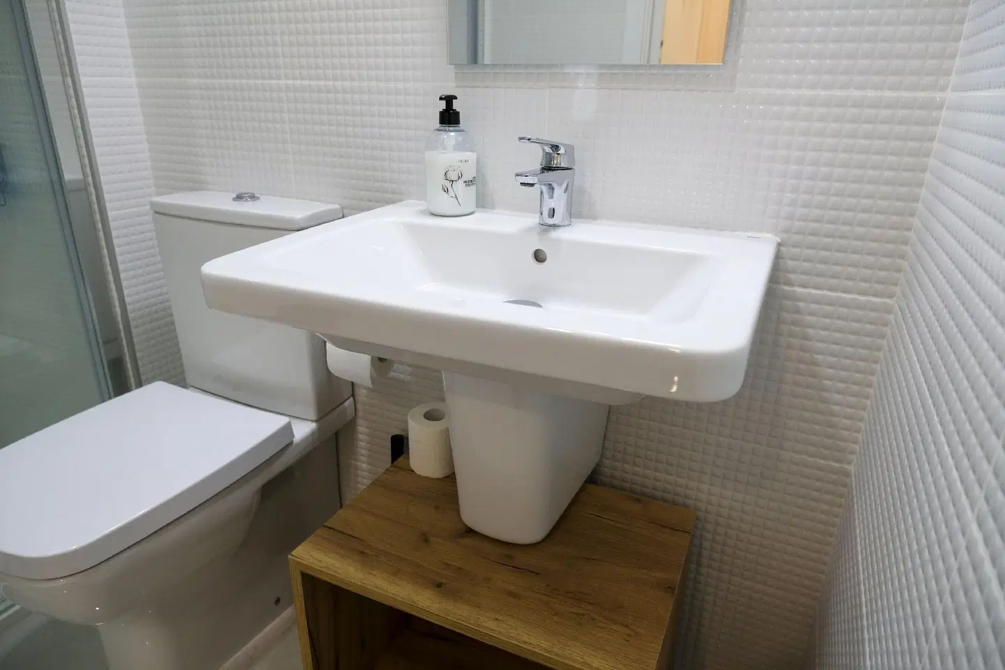 Apartamentos Silken Casa Platerías Siglo XV Badezimmer