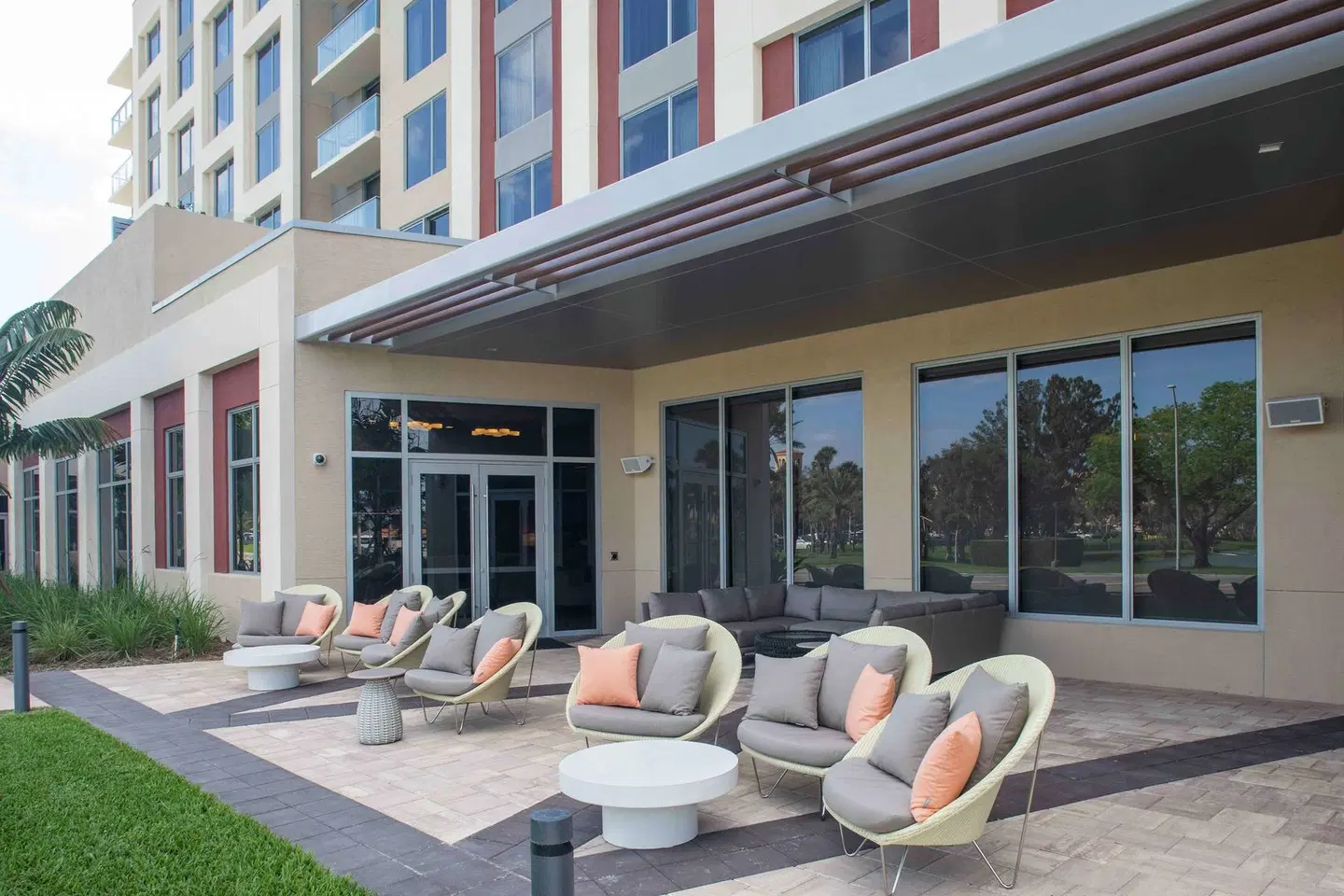 Hilton Miami Dadeland Terrasse
