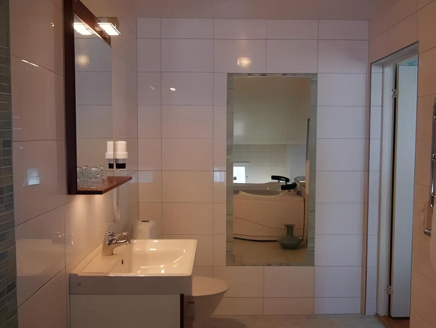 Långshyttans Brukshotell Badezimmer