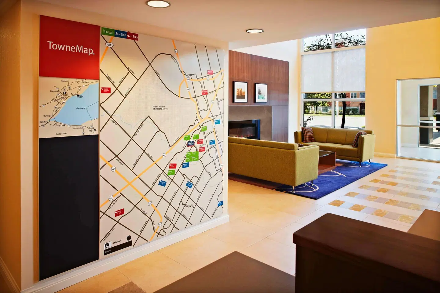 TownePlace Suites by Marriott Mississauga - Airport Corporate Centre LOUNGE_LOBBY