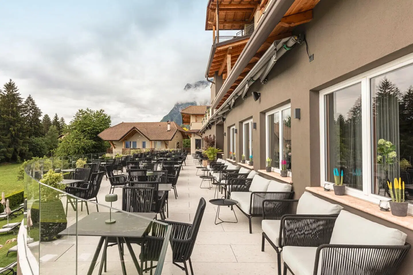 Solea Dolomiti Terrasse