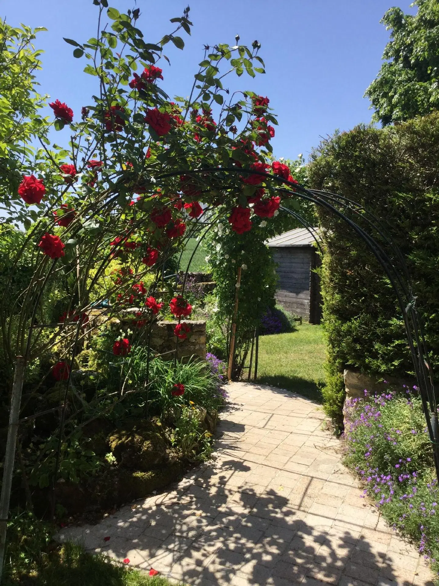 Les Noyers Aulnay Garten