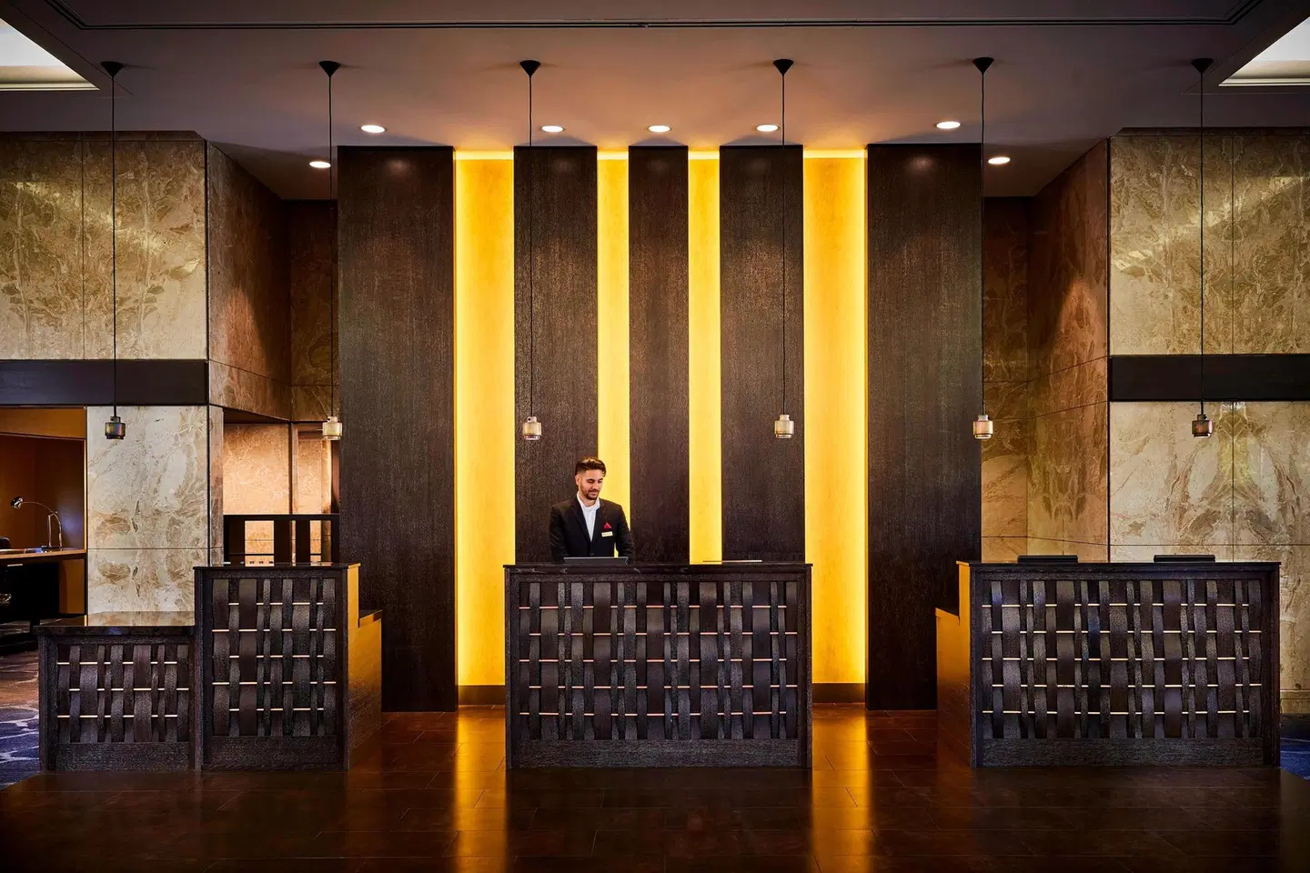 Marina del Rey Marriott Hallenbad