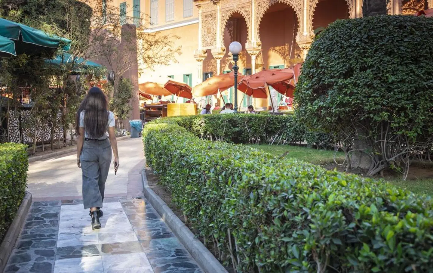 Cairo Marriott Hotel & Omar Khayyam Casino Garten