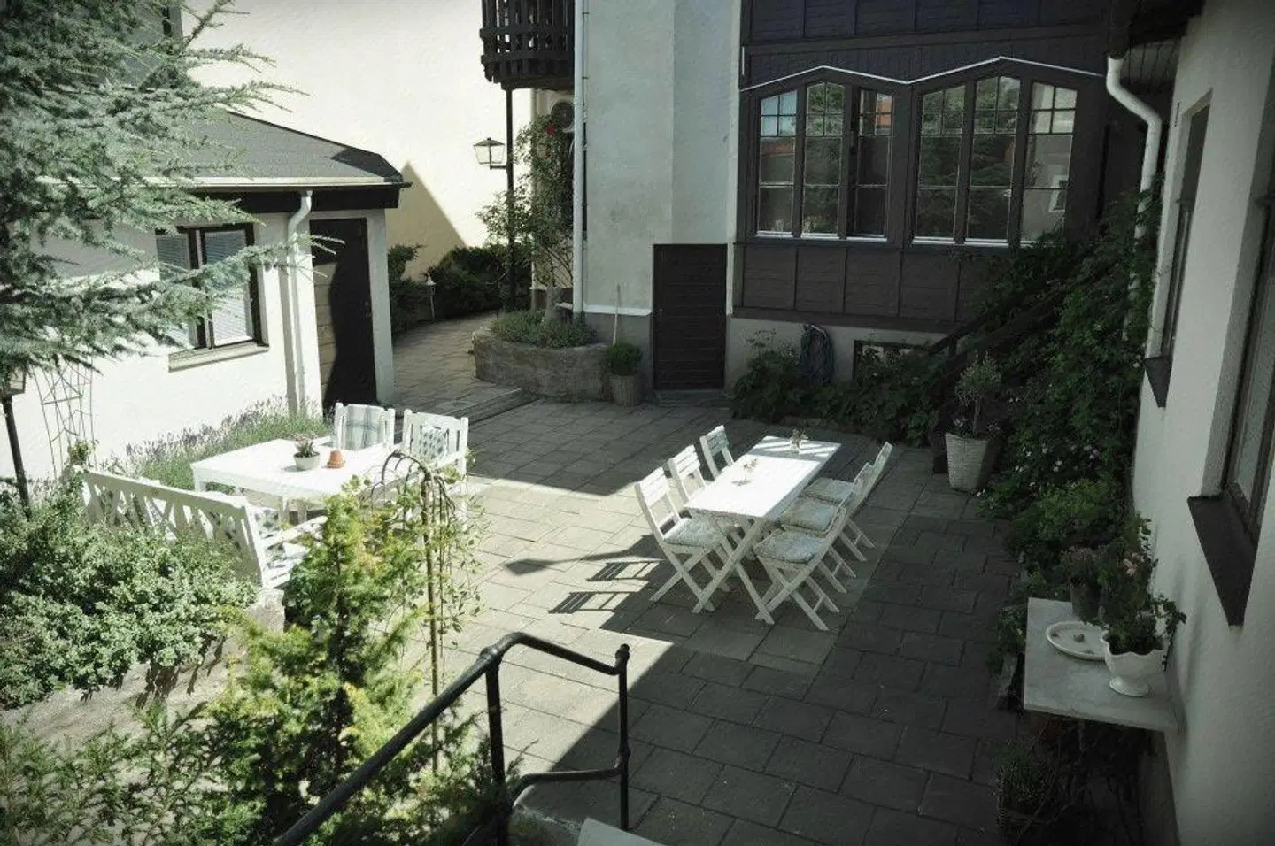 Hotell Villa Borgen Terrasse