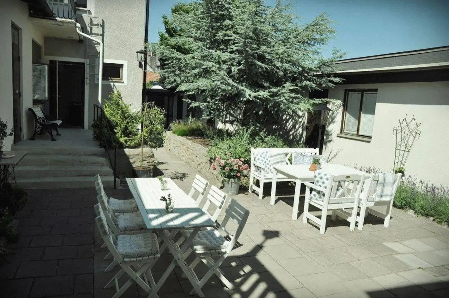 Hotell Villa Borgen Terrasse