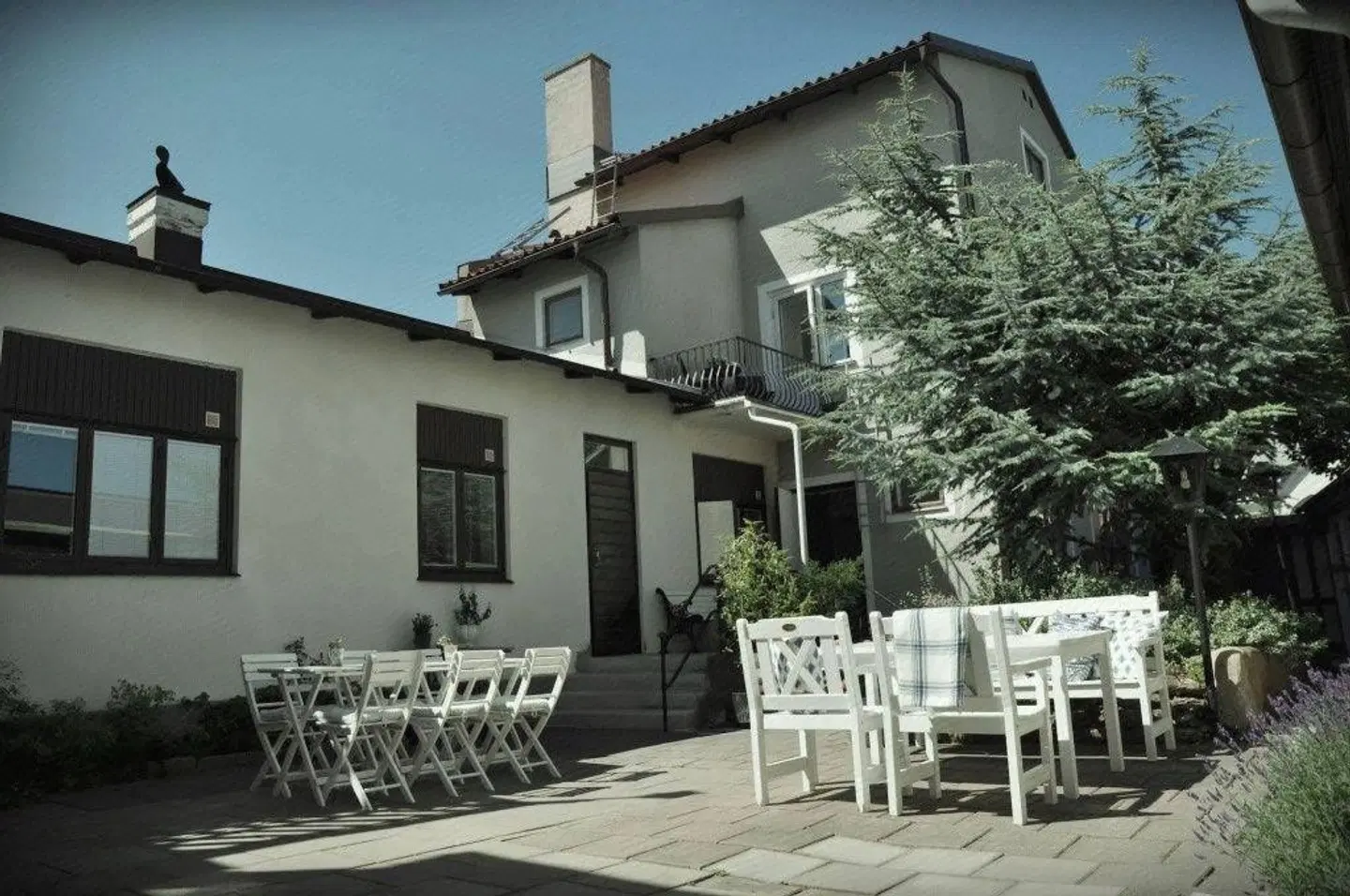 Hotell Villa Borgen Terrasse
