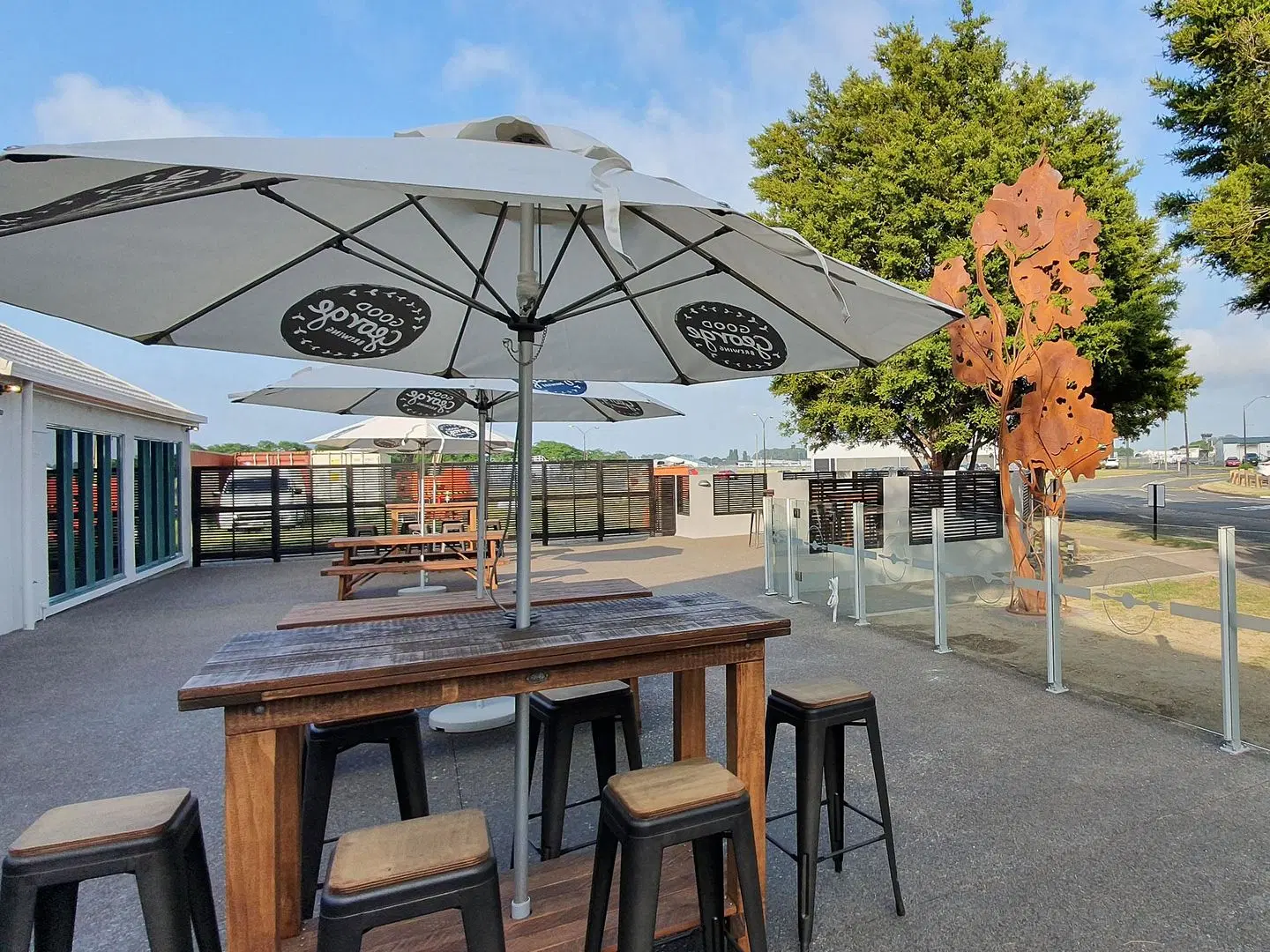 Hamilton Airport Hotel & Conference Centre Terrasse