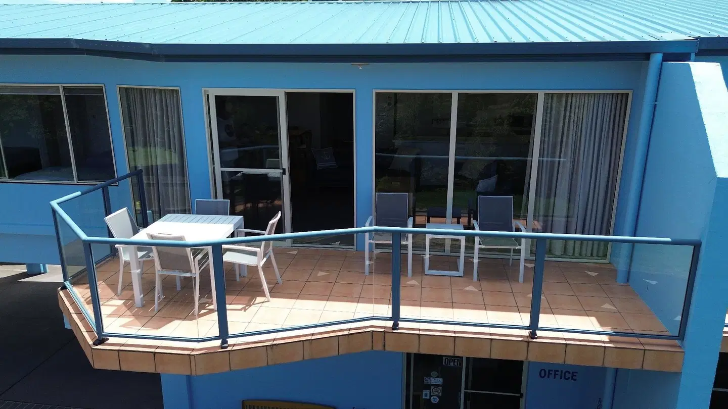 BlueWater Apartments Terrasse