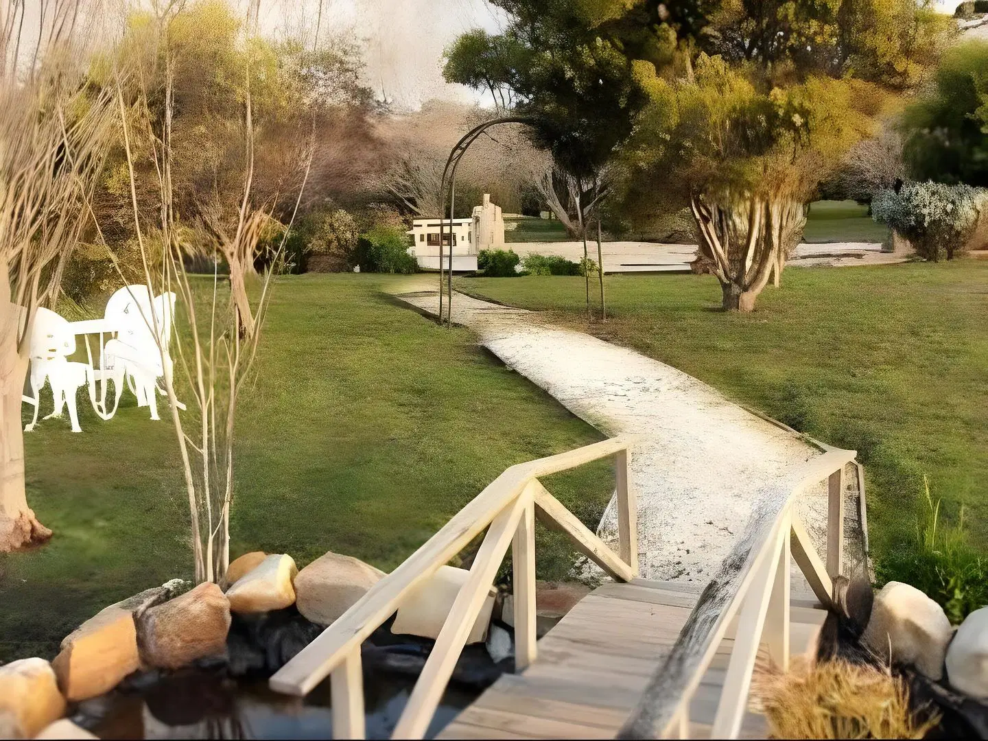 Tranquilles Bed & Breakfast Garten