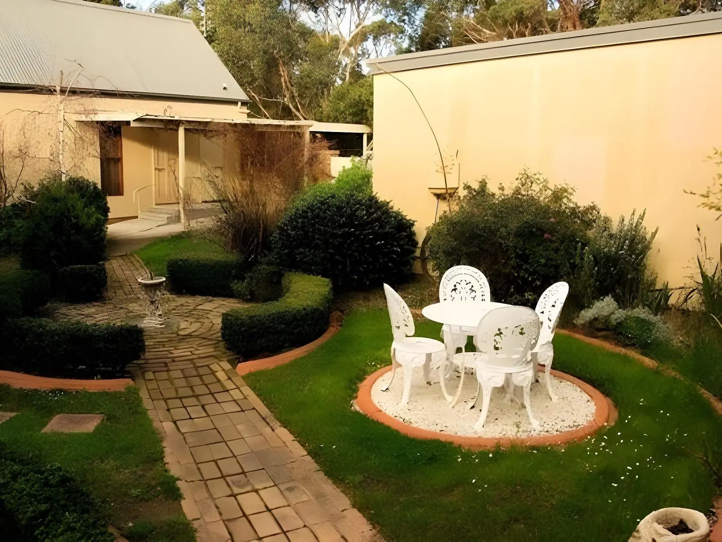 Tranquilles Bed & Breakfast Terrasse