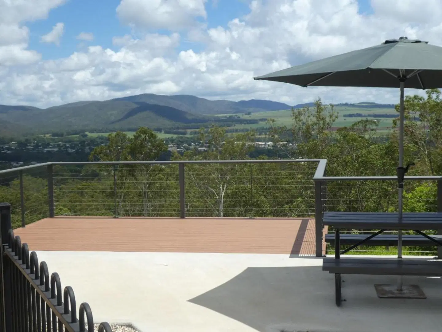 The Summit Rainforest Retreat Terrasse