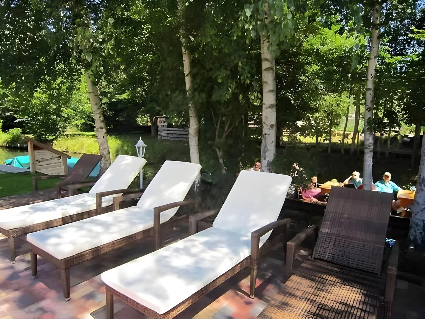 Pension Zum Schlangenkönig Terrasse