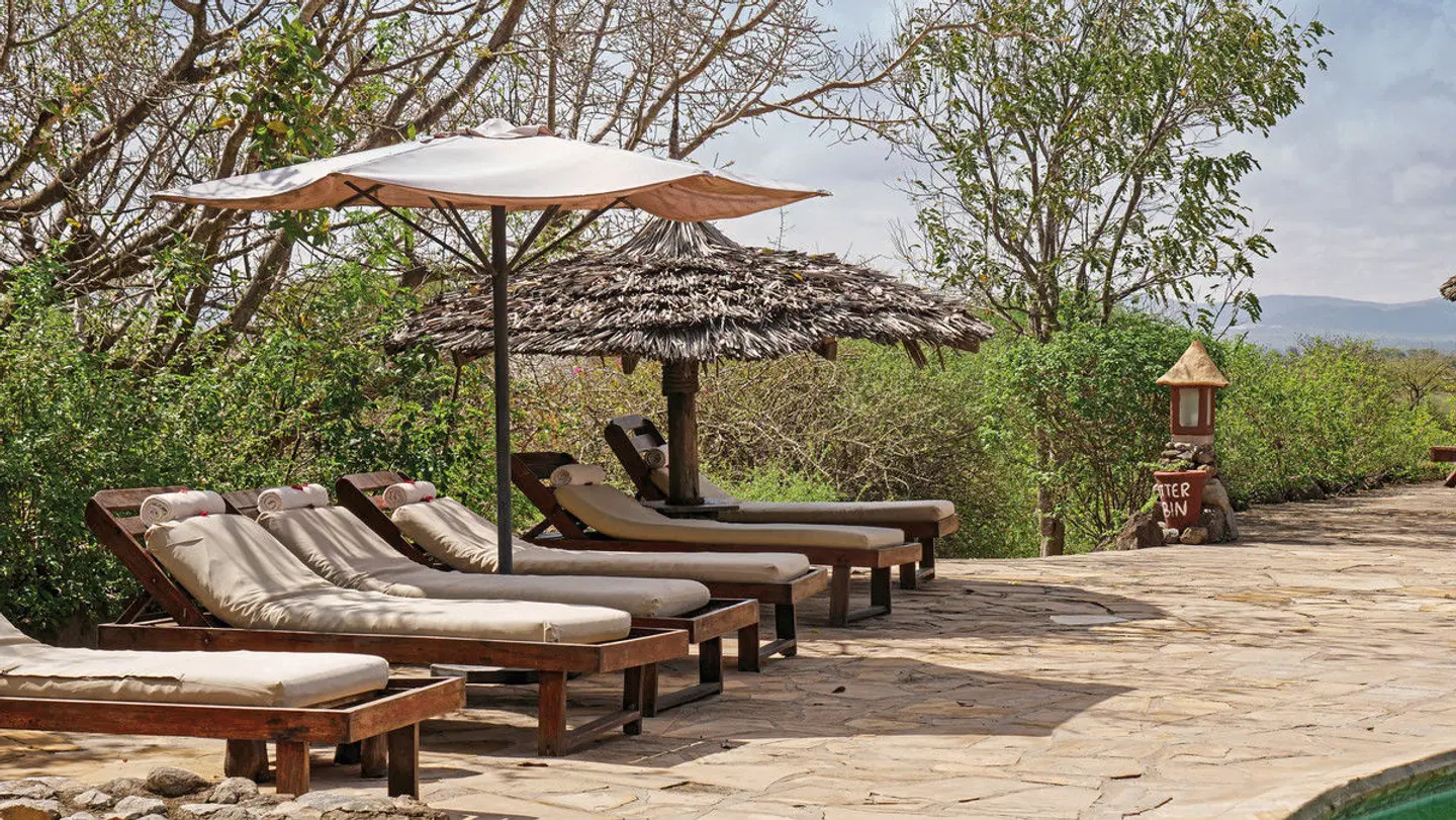 Kia Lodge Terrasse