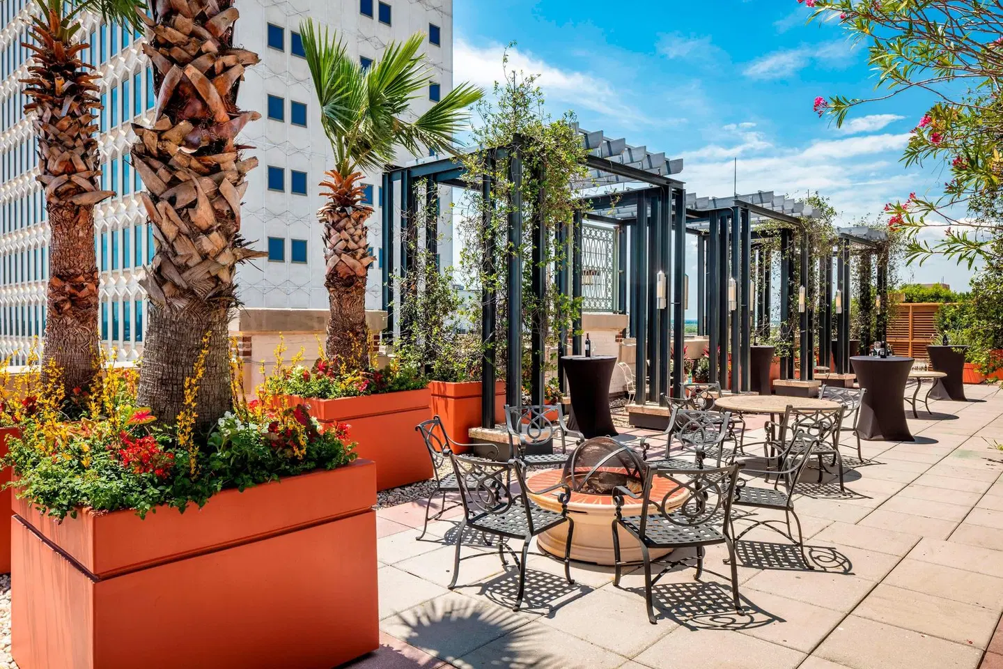 The Battle House Renaissance Mobile Hotel & Spa Terrasse