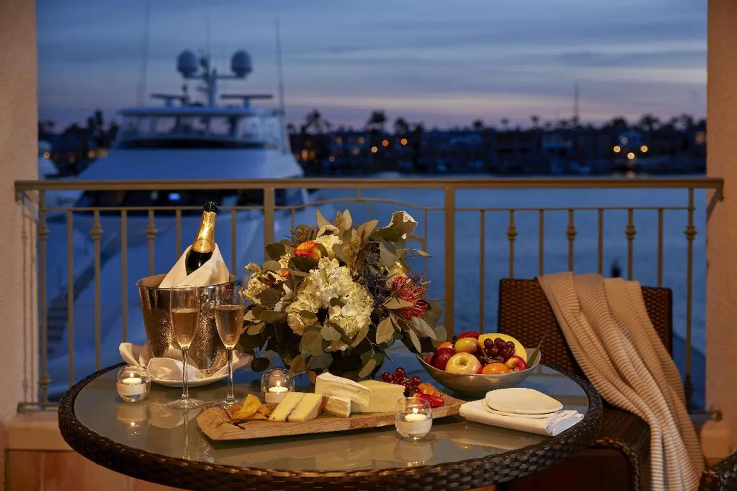 Balboa Bay Resort Terrasse