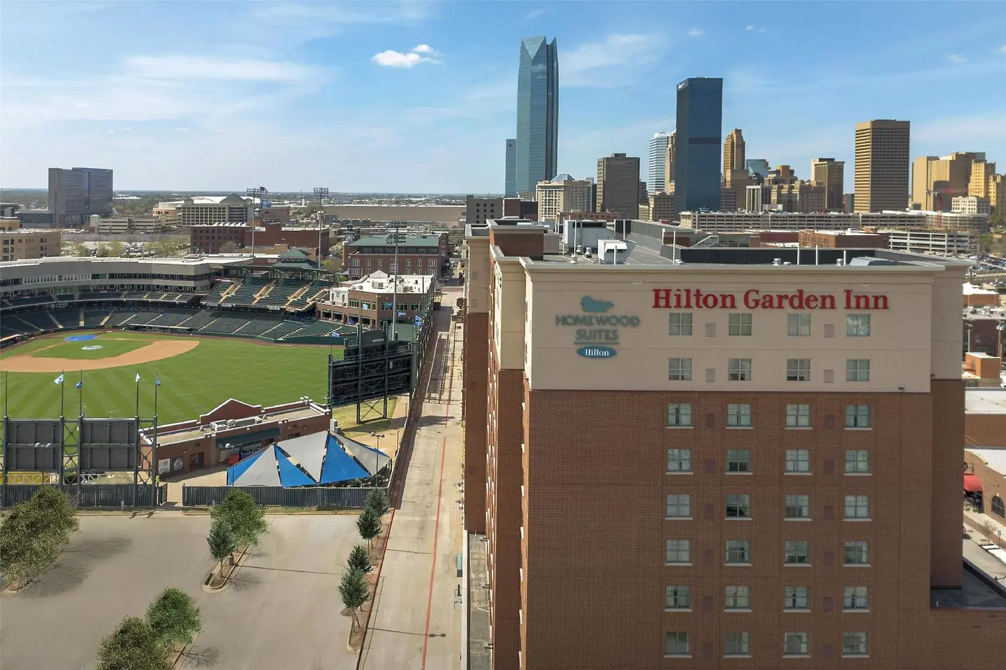 Hilton Garden Inn Oklahoma City Bricktown EXTERIOR