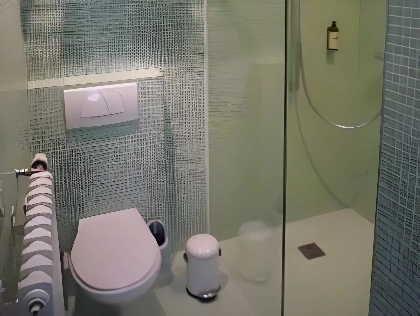 B&B Villa Les Pâquerettes Badezimmer