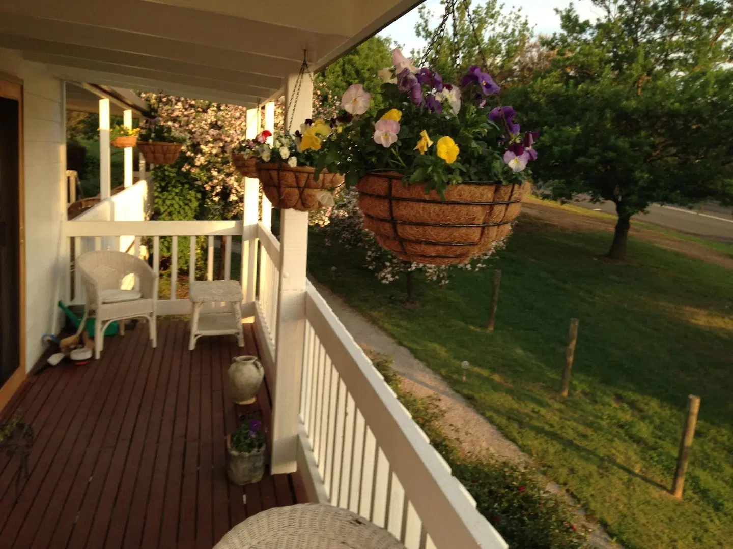 Yarra Glen Bed & Breakfast Terrasse