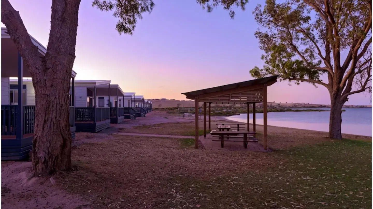 Streaky Bay Foreshore Tourist Park Terrasse