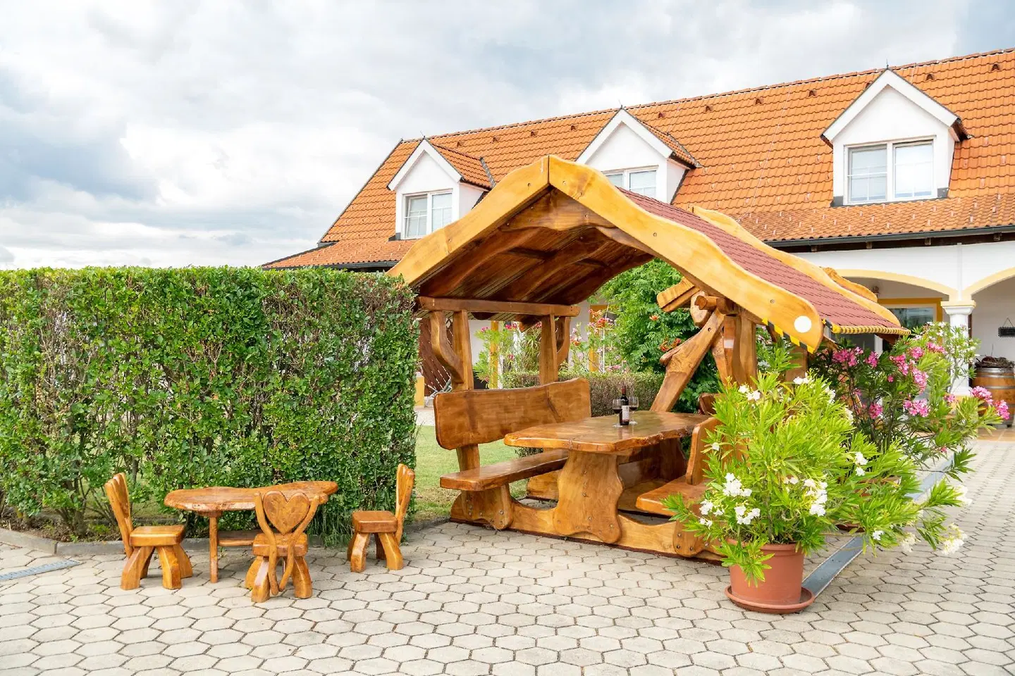 Appartementhaus Martina Terrasse