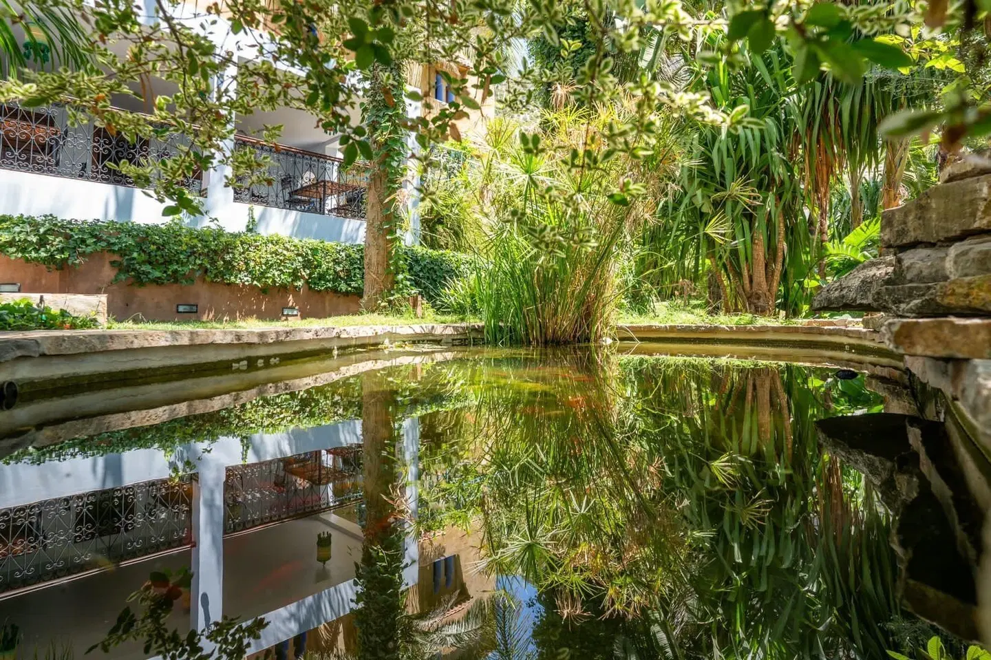 Hotel Molino Garden Garten