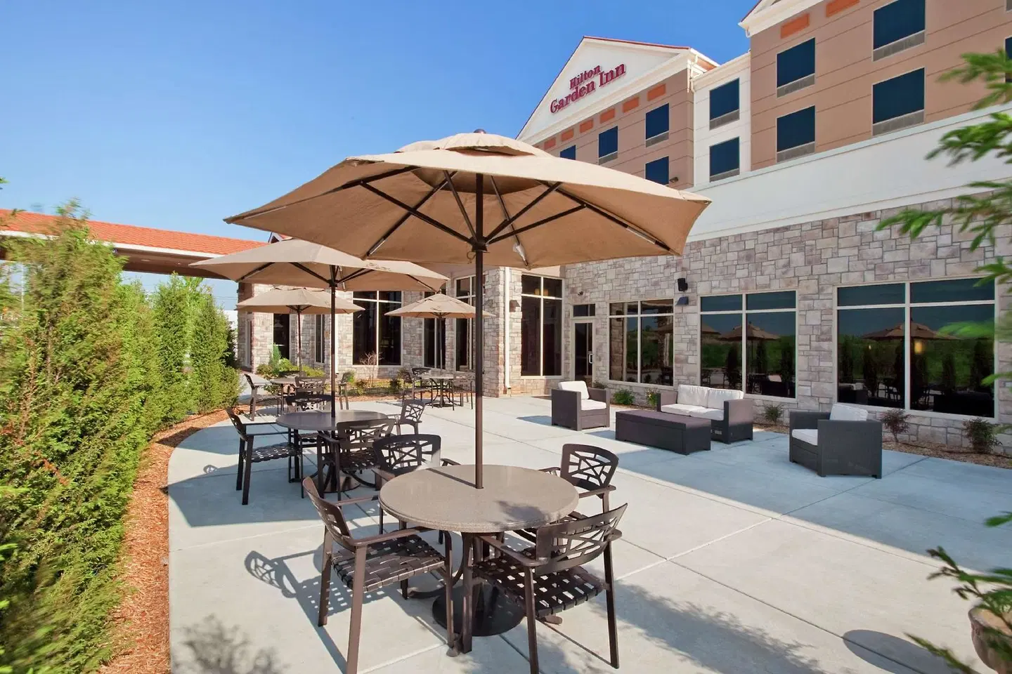 Hilton Garden Inn Springfield, MO Terrasse