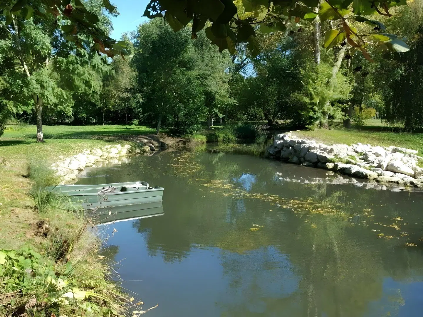 Le Moulin de Bacchus Garten
