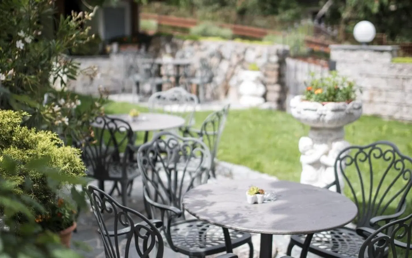 Burgaunerhof Terrasse