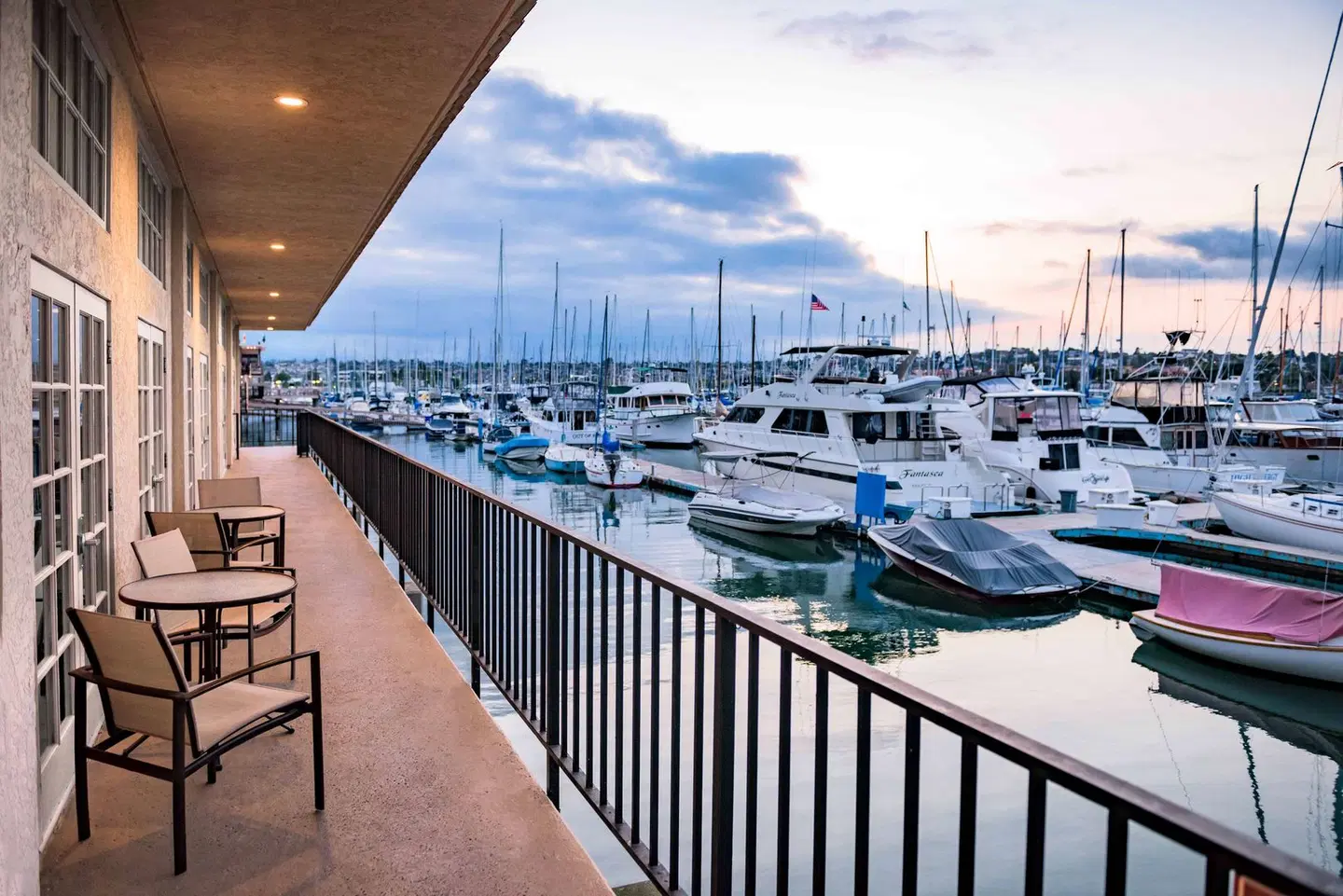 Hilton San Diego Airport/Harbor Island Terrasse
