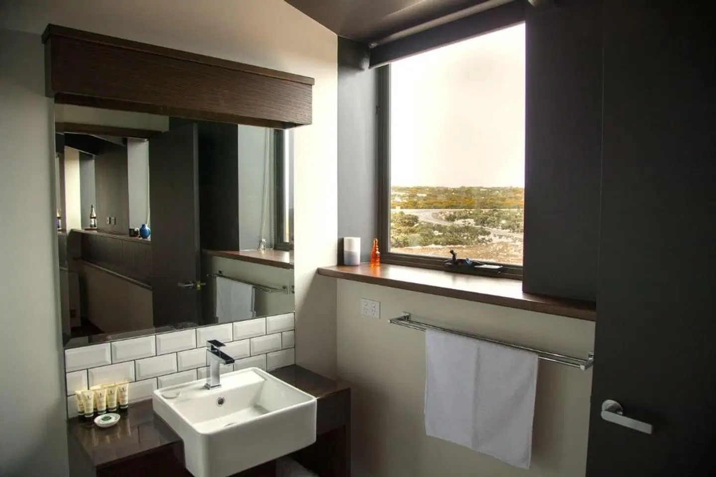 Thousand Lakes Lodge Badezimmer