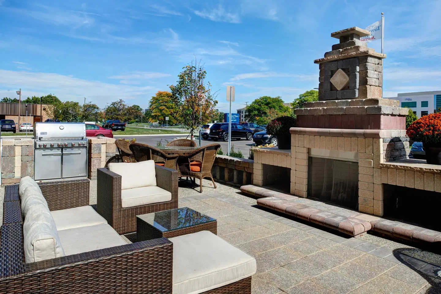 TownePlace Suites by Marriott Detroit Troy Terrasse