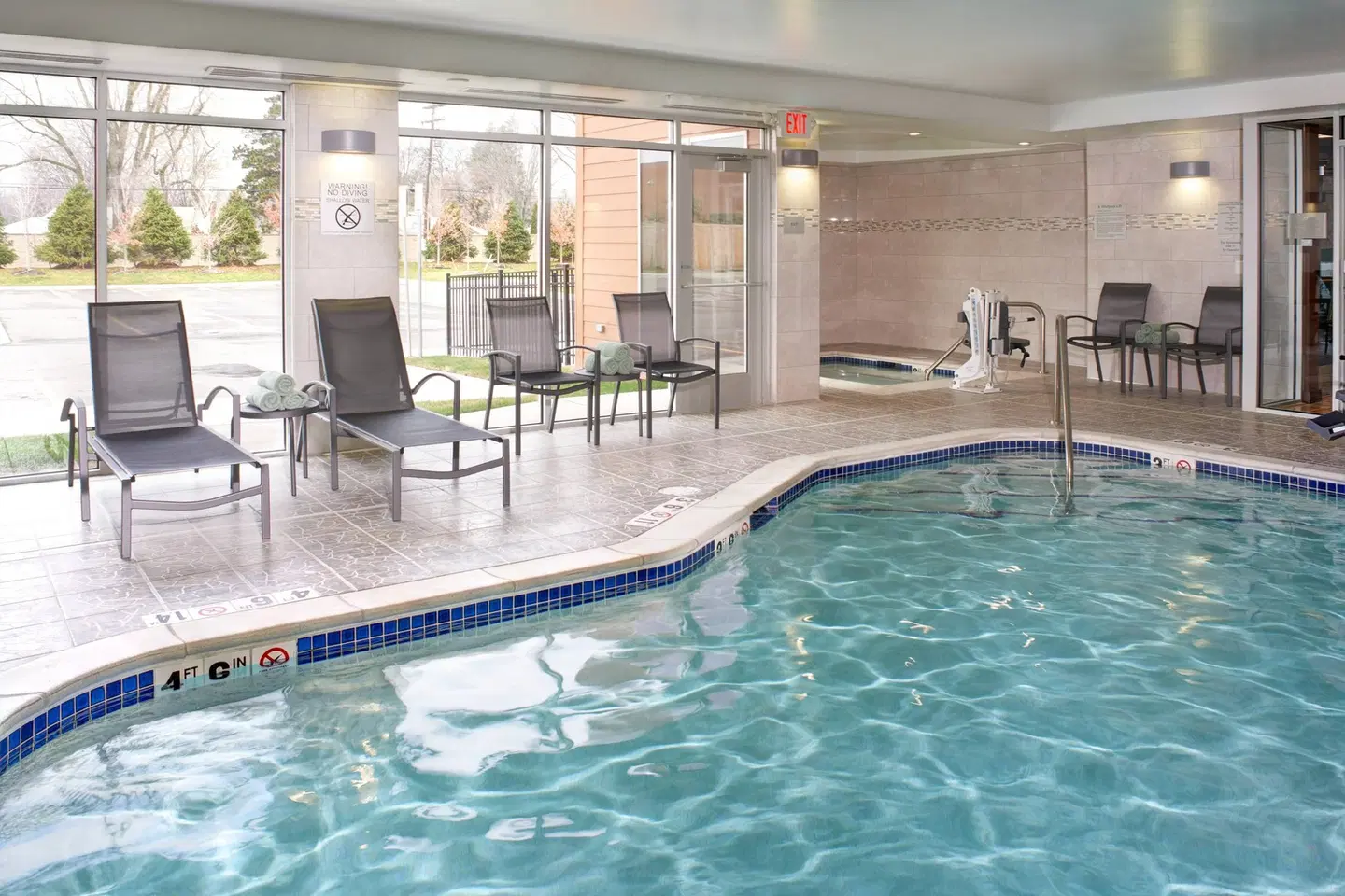 Fairfield by Marriott Inn & Suites Detroit Troy Hallenbad