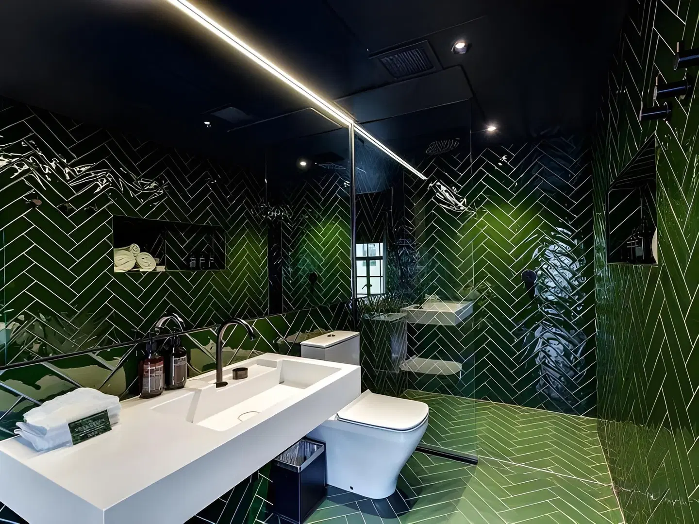 Moss Hotel Badezimmer