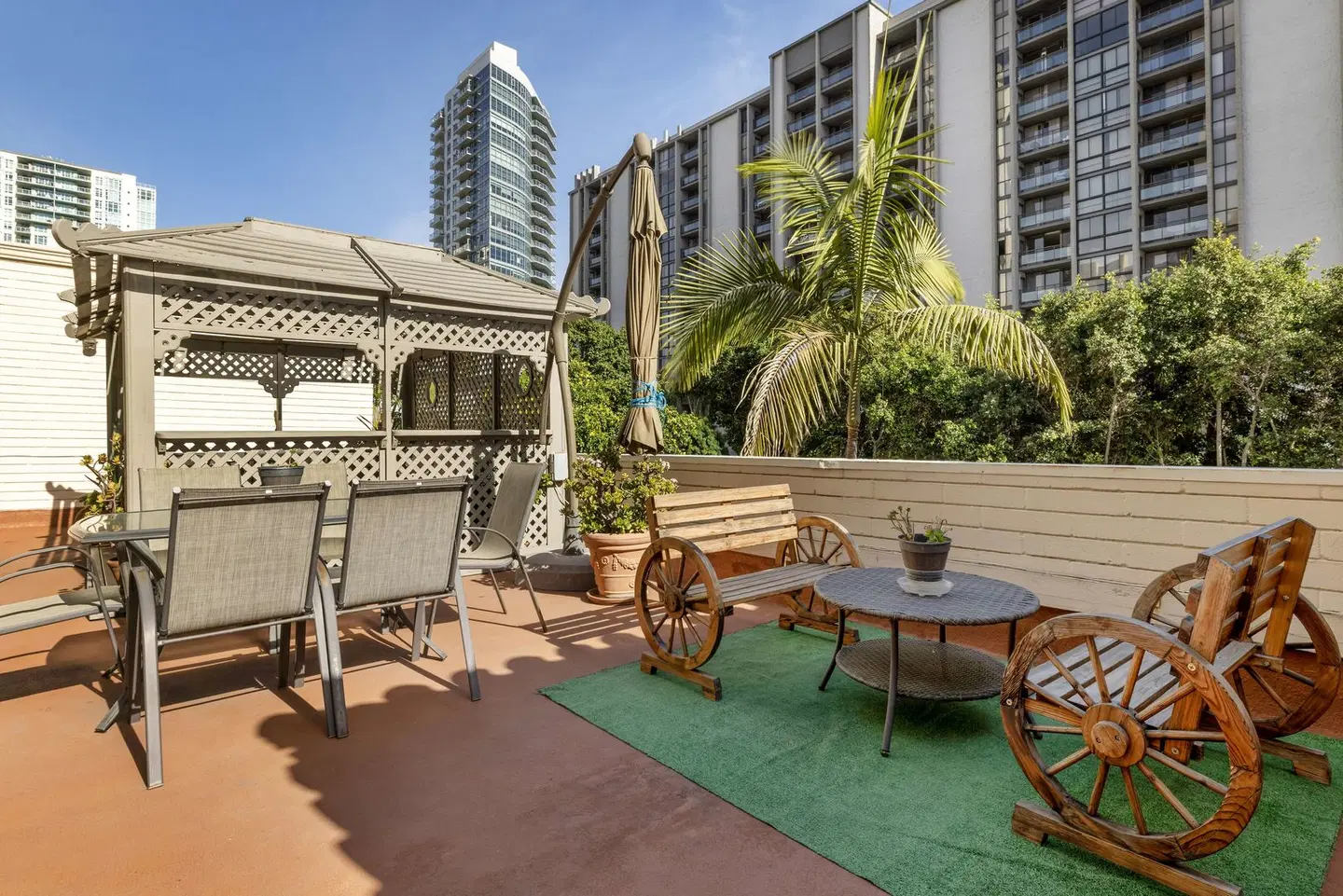Best Western Cabrillo Garden Inn Terrasse
