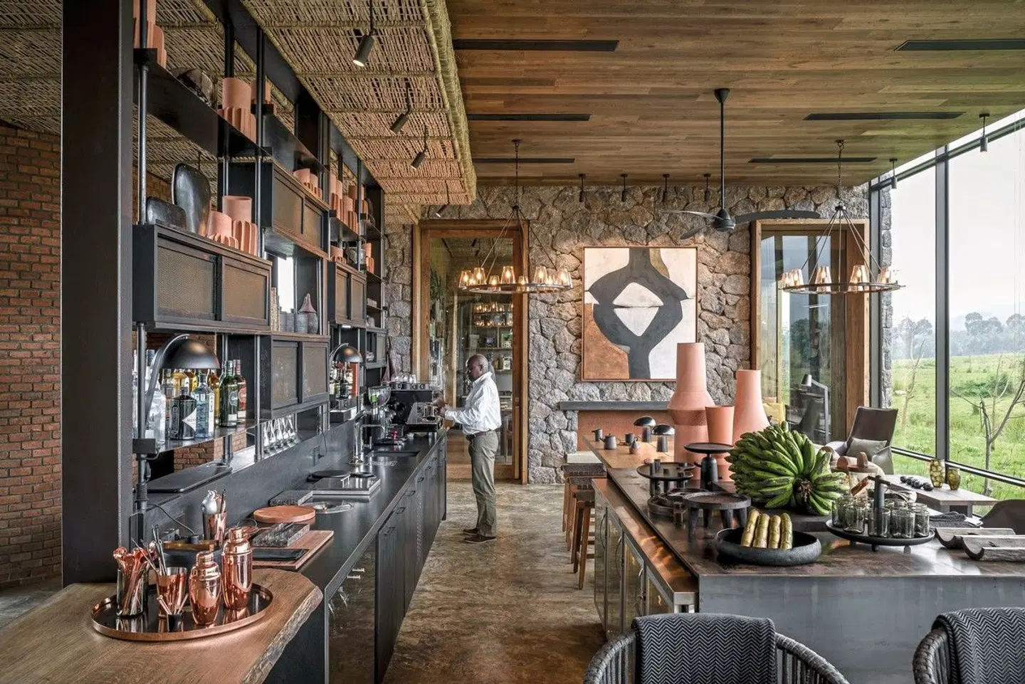 Singita Kwitonda Lodge Bar