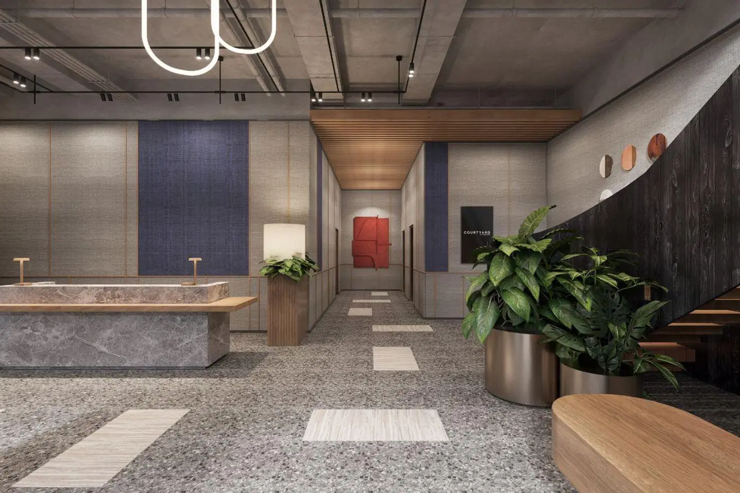 Courtyard by Marriott Perth, Murdoch LOUNGE_LOBBY