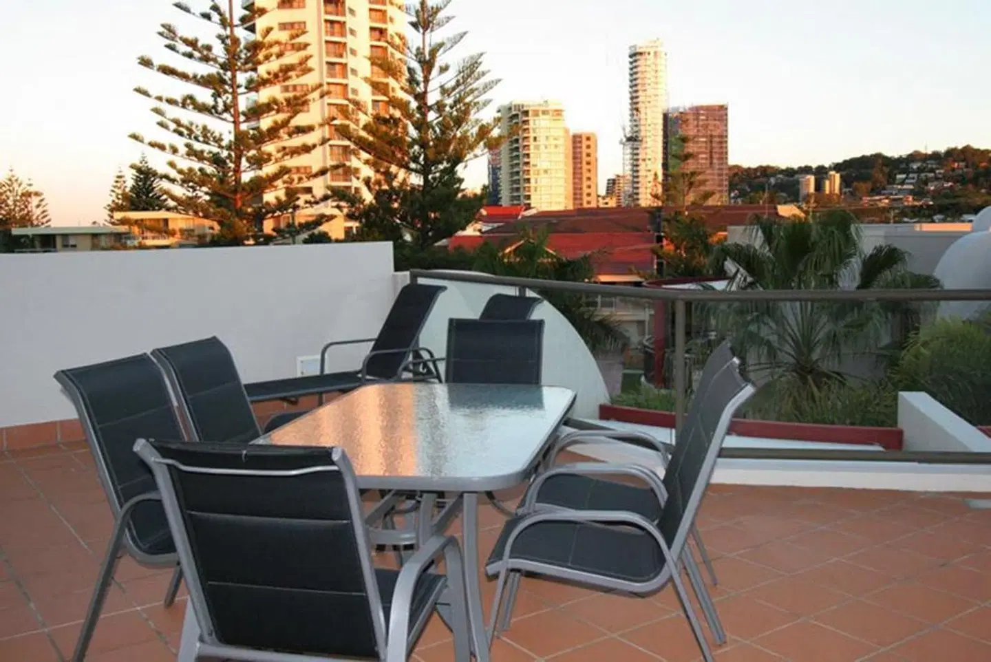 Burleigh On The Beach Terrasse