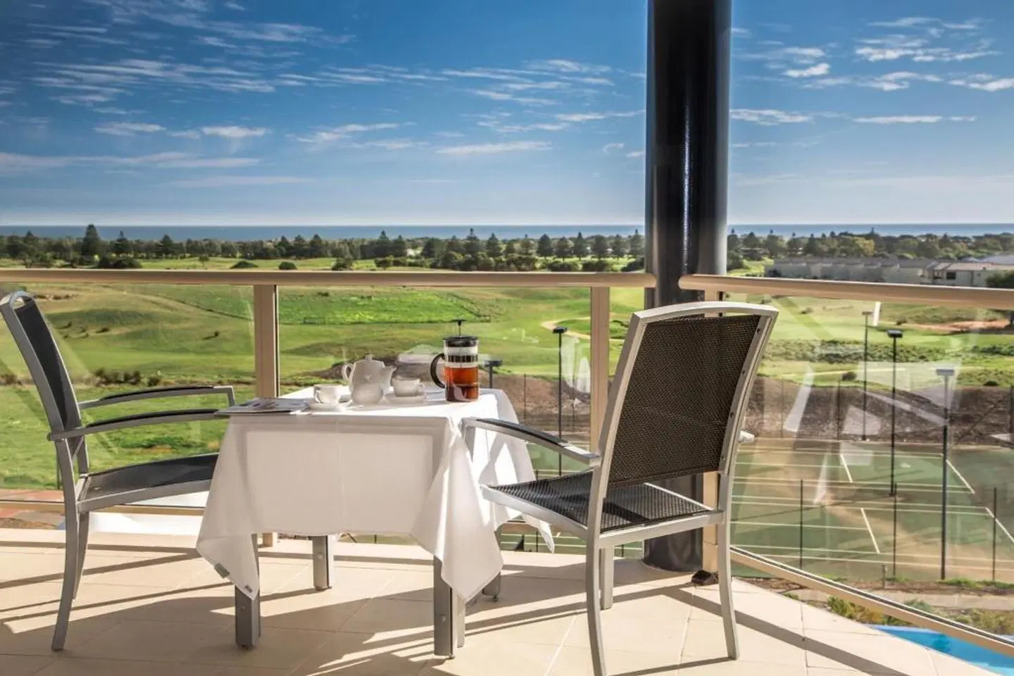 Links Lady Bay Resort Terrasse