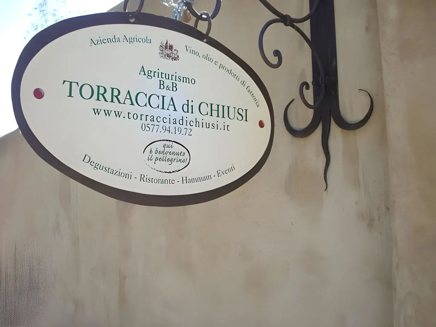 Torraccia di Chiusi Agriturismo Relais Badezimmer