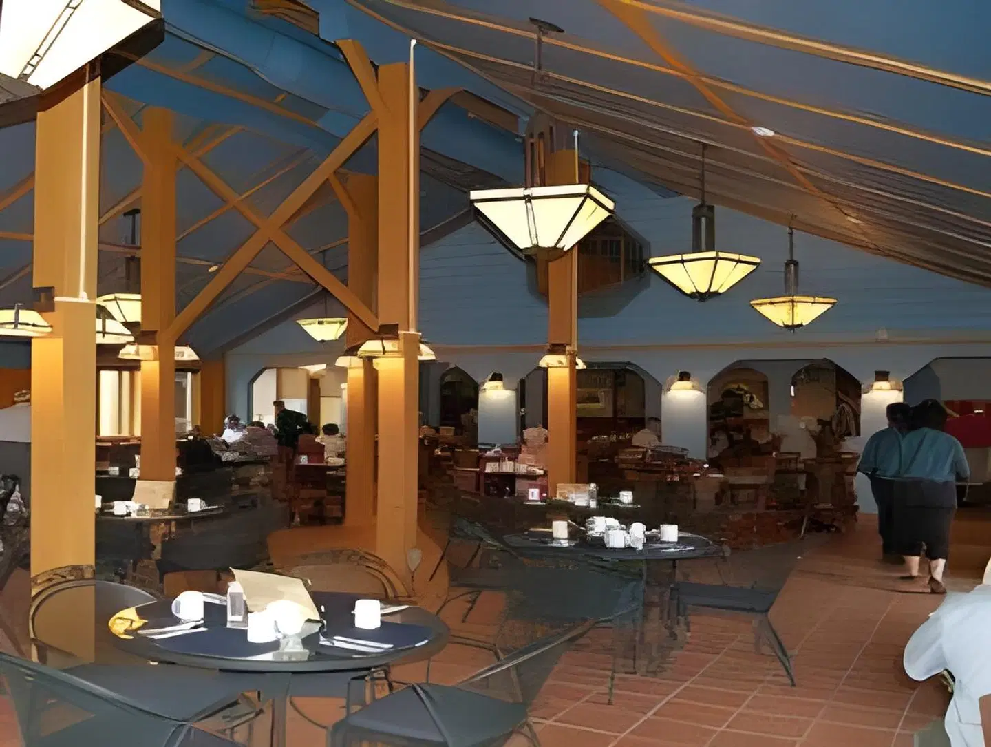 Westmark Inn Dawson City Terrasse