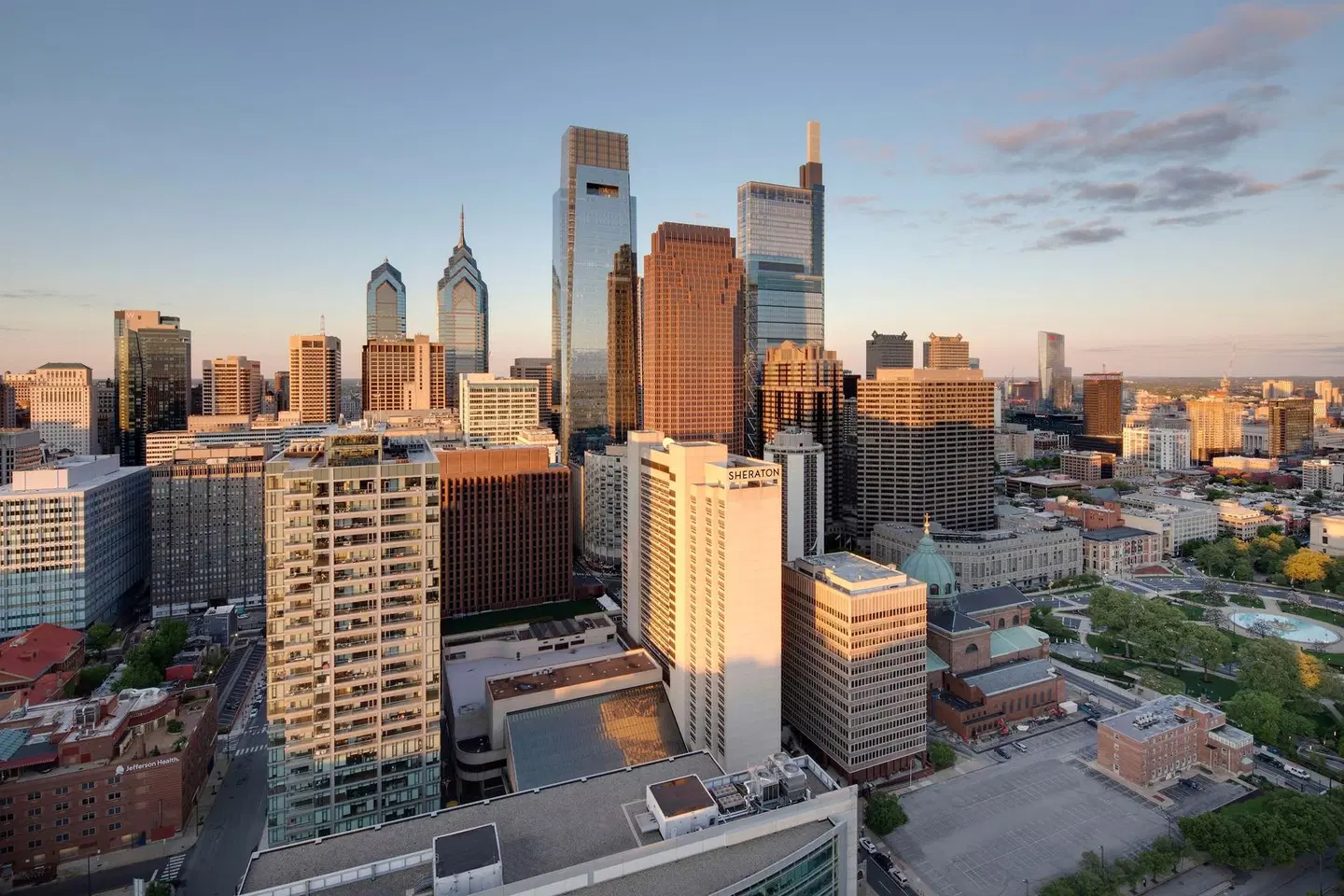 Sheraton Philadelphia Downtown Terrasse