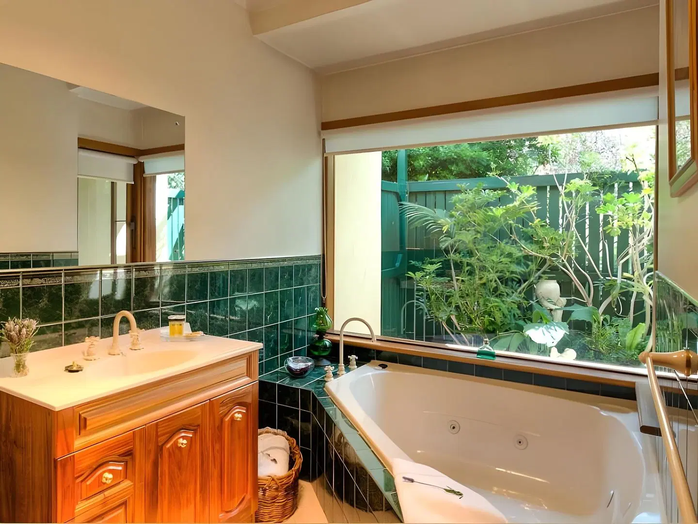 Country Pleasures Bed and Breakfast Badezimmer